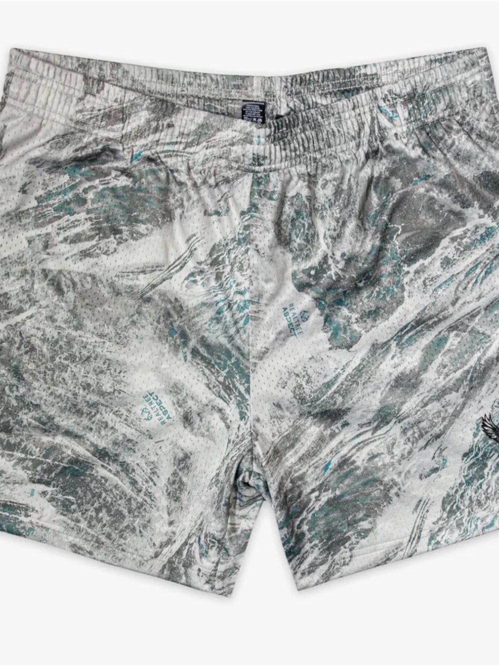 Baseball Lifestyle 101 Realtree Aspect Youth Shorts Arctic YL